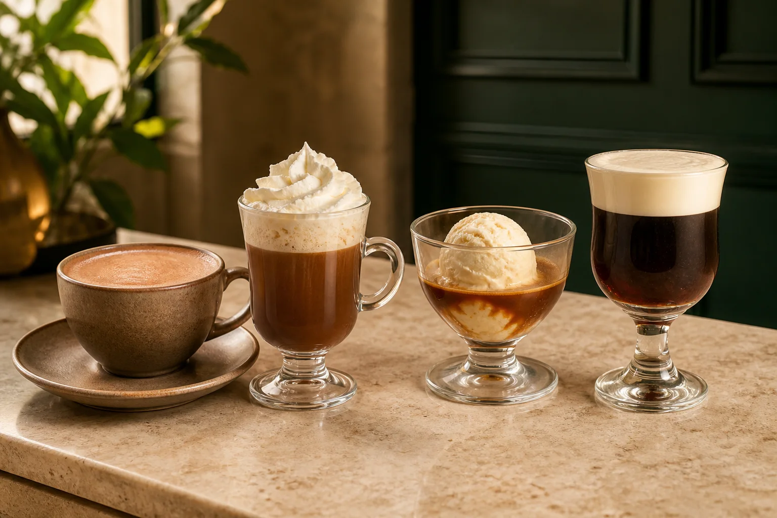 Chocolat, crème, glace ou whiskey.